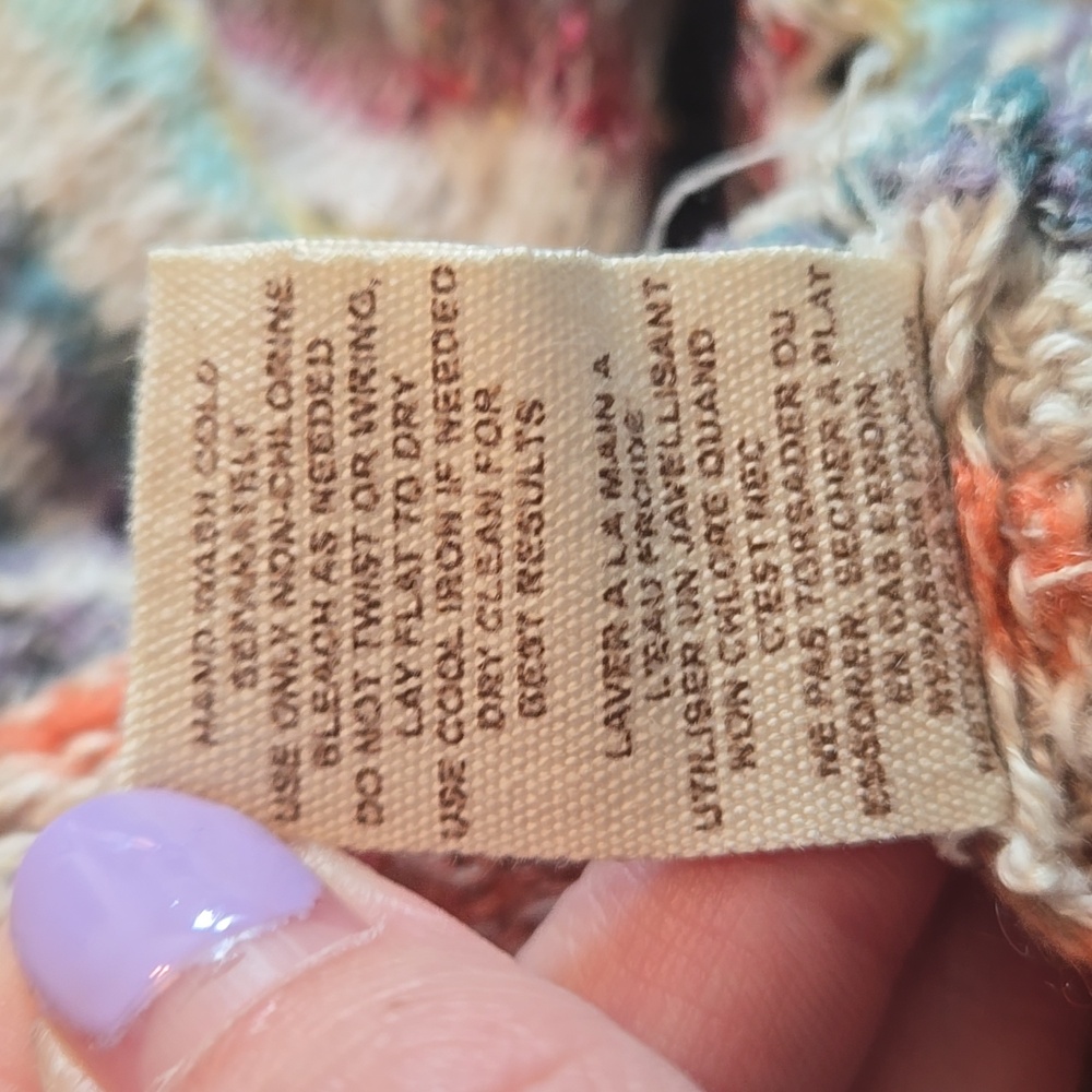 Free People Lost In The Forest Cropped Sweater - Picture 6 of 6